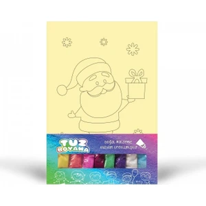 Noel Baba - 3 Tuz Boyama Eğitici Etkinlik