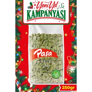 Paşa Kuruyemiş Çiğ Kabak Çekirdeği İçi 250 gr, Naturel Tuzsuz İç Kabak Çekirdeği