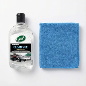 Turtle Wax Cam Yağmur Kaydırıcı + Mikrofiber Bez