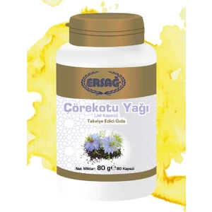 Çörekotu Yağı Jel Kapsül