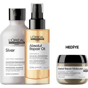 L'Oréal Professionnel Serie Expert Sarı Saçlar Için Yoğun Onarıcı Saç Bakım Seti