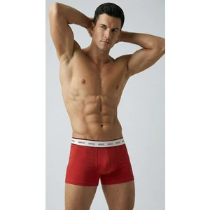 Erkek 3'lü Premium Pamuk Likralı Esnek Kumaş Boxer