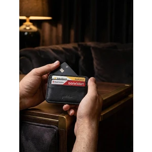 K10 Yd Orijinal Hakiki Deri Unisex Kartlık Cüzdan