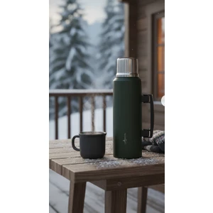 Le Paon 1.5 L Paslanmaz Çelik Termos Katlanır Kulp Sızdırmaz 24 Saat Sıcak 48 Saat Soğuk Bpa Free