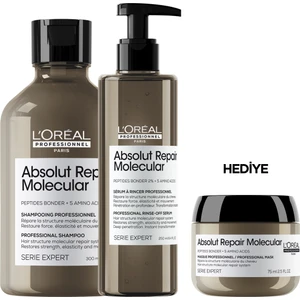 L'Oréal Professionnel Serie Expert Absolut Repair İçten Dışa Güçlendirici Molecular Bakım Seti