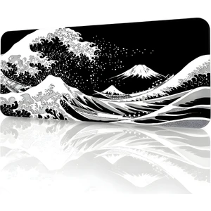 Black Deer 8 Farklı Model Dikişli Kenar 90X40 cm Dijital Oyuncu Gaming Mouse Pad