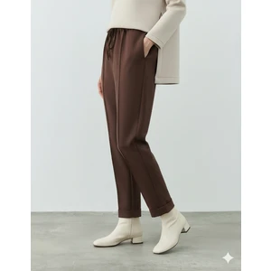 Kadın Havuç Pantolon Scuba Havuç Pantolon