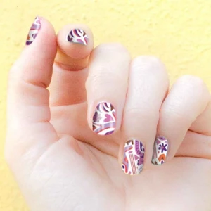 Artikel Crazy-3 Tırnak Dövmesi, Tırnak Tattoo, Nail Art, Tırnak Sticker, Nail Sticker