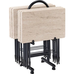 Hanedan Boyalı 6'lı Çanta Sehpa