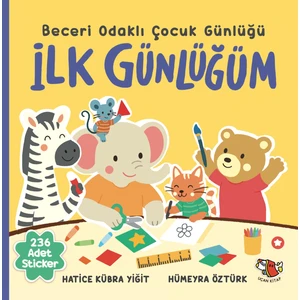 Uçan Kitap İlk Günlüğüm - Beceri Odaklı Çocuk Günlüğü - Hatice Kübra Yiğit