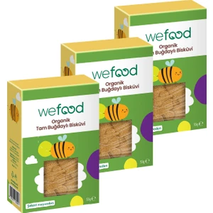 Kids Organik Tam Buğdaylı Bisküvi 55 gr 3'lü 8683347032761