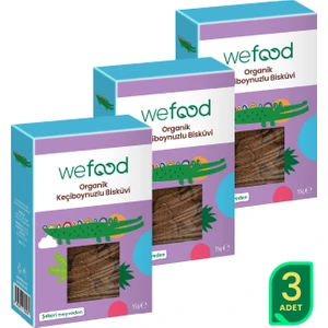 Kids Organik Keçiboynuzlu Bisküvi 55 gr 3'lü 8683347032778