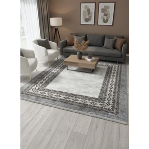 Gri-Kahve Jüt Sisal Görünümlü Lateks Taban Halı