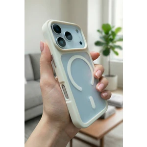 iPhone 17 Pro Max Kılıf Kamera Çıkıntılı Magsafe Şarj Destekli Yumuşak Kenarlı Mat Kapak