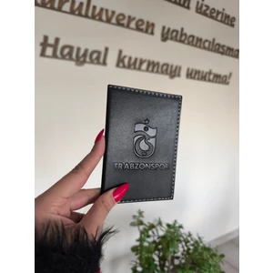 Efe Deri Trabzonspor Dikişli Oto Ruhsat Kılıfı Kabı Araç Ruhsat Koruyucu Ruhsatlık