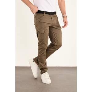 Taktikal Kargo Pantolon Rahat Kesim Cepli Likralı Gabardin Kumaş Yeni Sezon