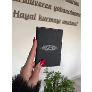 Efe Deri Ford Deri Dikişli Araç Ruhsat Kılıfı Kabı Ruhsatlık Ruhsat Koruyucu