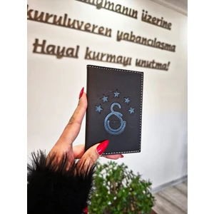 Efe Deri Gs Takım Efe Deri Dikişli Oto Ruhsat Kılıfı Kabı Araç Ruhsat Koruyucu Ruhsatlık.