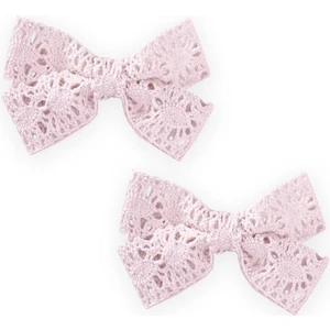 Dantel Örmeli Ikili Toka Pudra