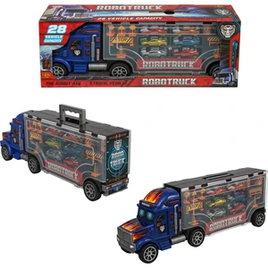 Toy-36 Toysan Tır Seti + 6 Araç