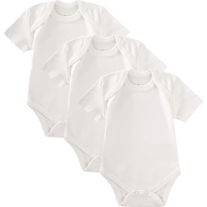 Üçlü Zıbın 0-3 Yaş Beyaz