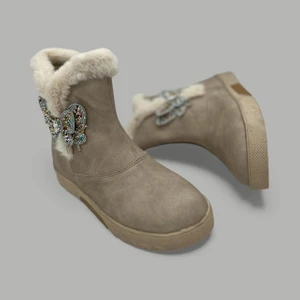 Kız Çocuk Kaymaz Taban Kelebek Detaylı Bot