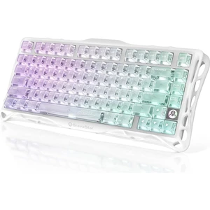 Mercury K1 Lite Rgb Kablosuz Mekanik Gaming Klavye, Ingilizce Q, Crystal Aurora