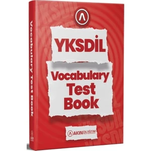 Akın Dil Eğitim Yksdil Vocabulary Test Book