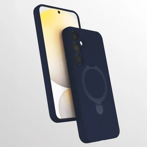 M.TK Moveteck Samsung Galaxy A16  Kılıf Magsafe Halkalı Extra Standlı Içi Kadife Yumuşak Renkli Silikon Samara Kapak