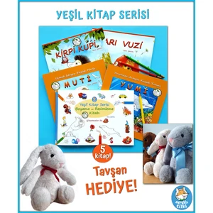 Meraklı Tilki Kitaplığı Yeşil Kitap Serisi (Tavşan Hediyeli!) 5 yaş +