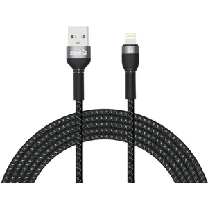 Siyah Shira Serisi Lightning USB Kablo 3 Metre