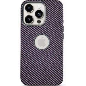 Apple iPhone 14 Pro Kılıf Magsafe Wireless Şarj Özellikli Karbonfiber Desenli Kapak