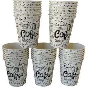 Esmenler Ambalaj Karton Bardak (7'oz 500 Adet )