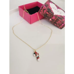 Minik Adımlar Yılbaşı Hediyesi Yeni Yıl Hediye Noel Temalı Kolye