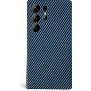 Samsung Galaxy S24 Ultra Kılıf Magsafe Wireless Şarj Özellikli Karbonfiber Desenli Kapak