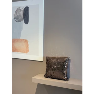 Framgan Pullu Payetli Dolgulu Kare Kırlent