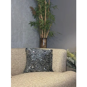 Framgan Pullu Payetli Dolgulu Kare Kırlent