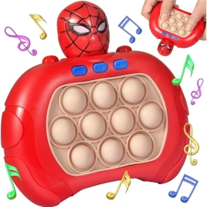 Brother Toys Örümcek Adam Spider Man Model Işıklı Popit Oyun Konsolu Pop It Oyuncak Konsol