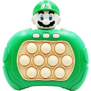 Brother Toys Luigi Model Işıklı Popit Oyun Konsolu Pop It Oyuncak Konsol