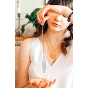 Taş Sepeti Kristal Kuvars Doğal Taş Pandül Sarkaç