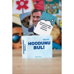 Moodunu Bul Arkadaş Eğlenceli Kutu Kart Mod Oyunu Yetişkin