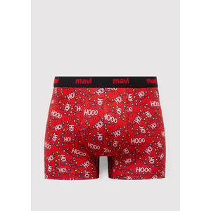 Yılbaşı Temalı Baskılı Boxer 0912111-70477