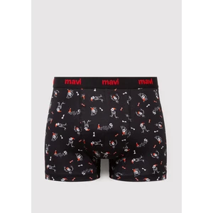 Yılbaşı Temalı Baskılı Boxer 0912176-900