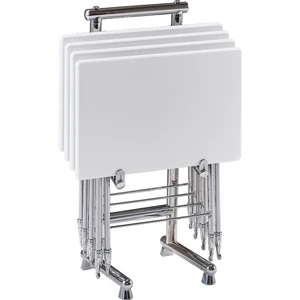 Beyaz Safir Demonte Çanta Zigon Sehpa