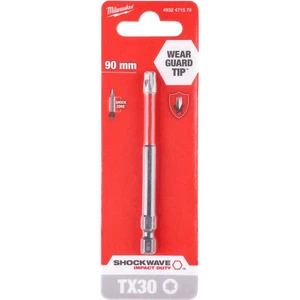 MILWAUKEE TX30 Shockwave Bits Uç 90 mm