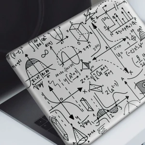 Artikel Matematiksel Doodle Notebook Sticker