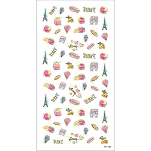 Artikel Paris Set Tırnak Dövmesi, Tırnak Tattoo, Nail Art, Tırnak Sticker