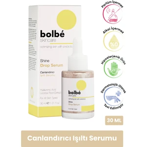 Bolbe Skincare Ton Eşitleyici, Leke Karşıtı, Niacinamide İçeren Işıltı Veren Serum - Shine Drop - 30 ml
