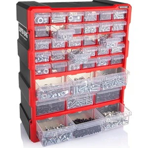 Super Bag Mono Blok Çekmeceli Organizer 39'lu Büyük Boy ASR-6001