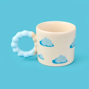 Kitchen Bulut Kupa - Renkli - 270 ml